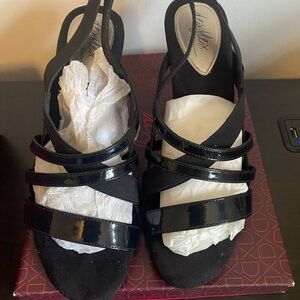 Black Strappy Women's Sandals